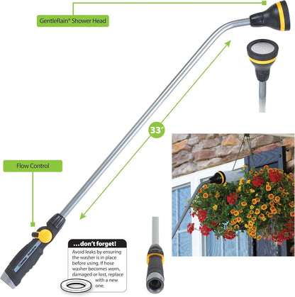 65146AMZ RelaxGrip 33" Shower Head Watering Wand with QuickConnects
