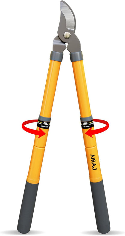 16-24" Tree Loppers for Gardening, 1.5” Cut Tree Trimmer Garden Tools