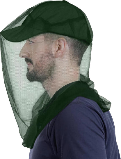 Mosquito Head Net for Insects 2 Pack, Fly & Bug Protection