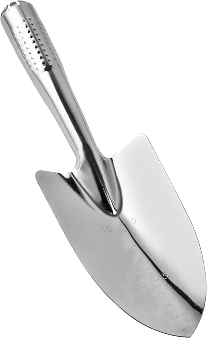 Zoyiancy Stainless Steel Square Garden Trowel for Digging Planting