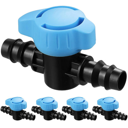 245 Pcs Drip Irrigation Fittings Kit for 1/4 Inch Tubing Barbed Connectors