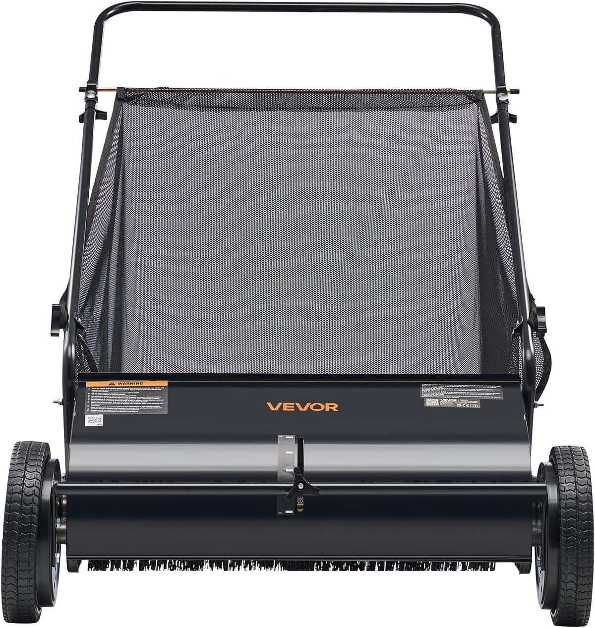 Push Lawn Sweeper 21" Leaf & Grass Collector 3.5 cu. ft. Hopper Bag