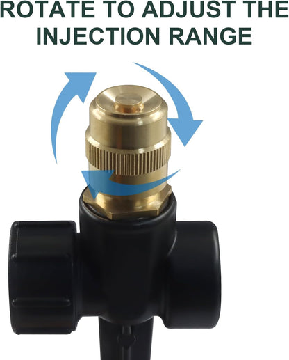4 Pcs Metal Lawn Sprinklers, 360° Coverage Water, Black
