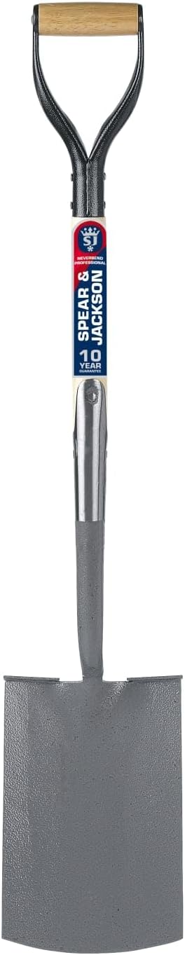 Neverbend Professional Digging Fork – Heavy-Duty Forged Carbon Steel Garden Fork for Tough Soil and Cultivation