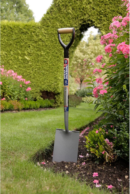 Neverbend Professional Digging Fork – Heavy-Duty Forged Carbon Steel Garden Fork for Tough Soil and Cultivation