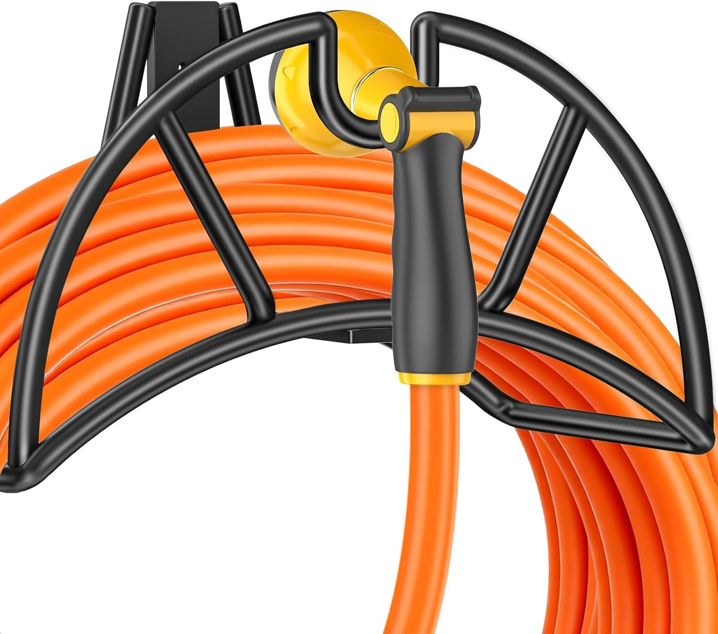 Garden Hose Holder Wall Mount, 150FT Capacity Water Hose Hanger