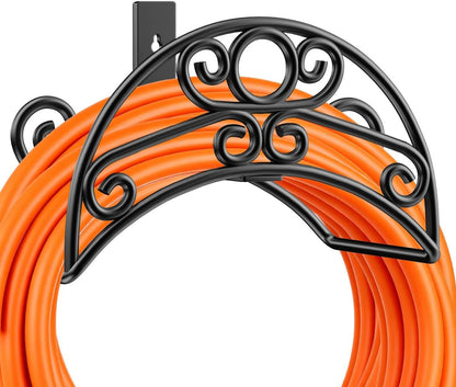 Garden Hose Holder Wall Mount, 150FT Capacity Water Hose Hanger
