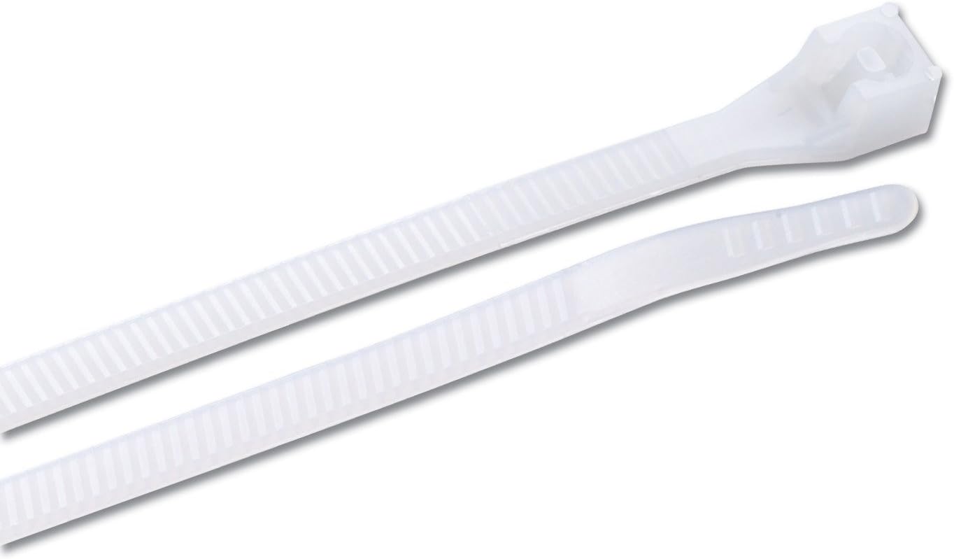 45-524SP 24-Inch Natural Heavy Duty Cable Ties, 10-Pack