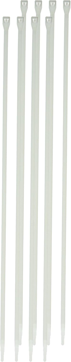 45-524SP 24-Inch Natural Heavy Duty Cable Ties, 10-Pack