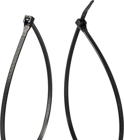 45-524SP 24-Inch Natural Heavy Duty Cable Ties, 10-Pack
