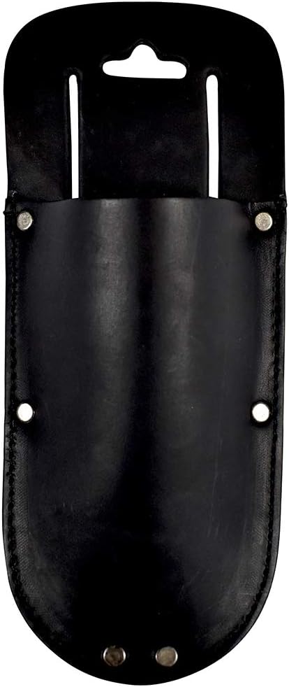 Thick Leather Holster for Pruning Shears w/Belt Loop Garden Scissors Sheath, Folding Saw, Construction & Utility Tools Pouch, Handmade Includes 101 Year Warranty