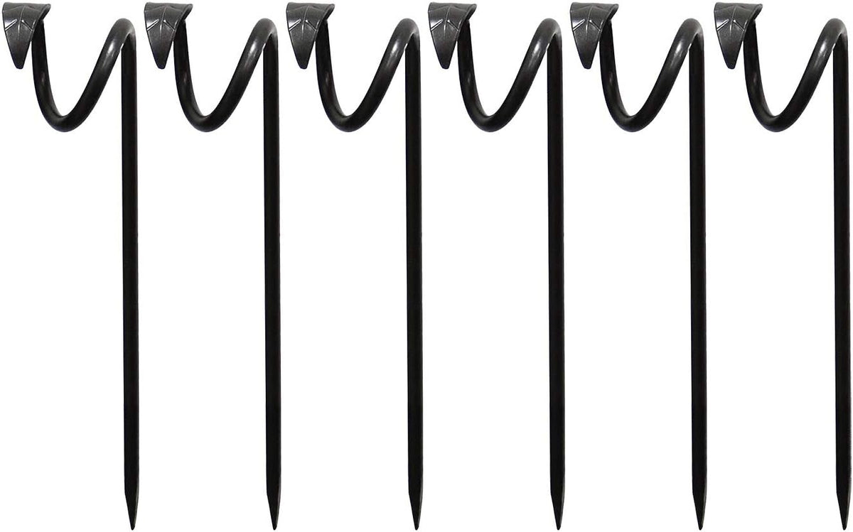 Leaf-End Hose Guides, Set of 6