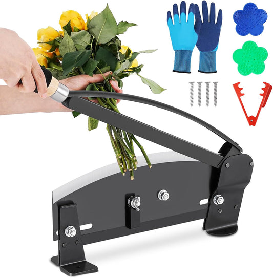 Flower Stem Cutter Floral Stem Cutter with Safety Latch Stem Cutter for Fresh Flowers for Florists or Garden Use