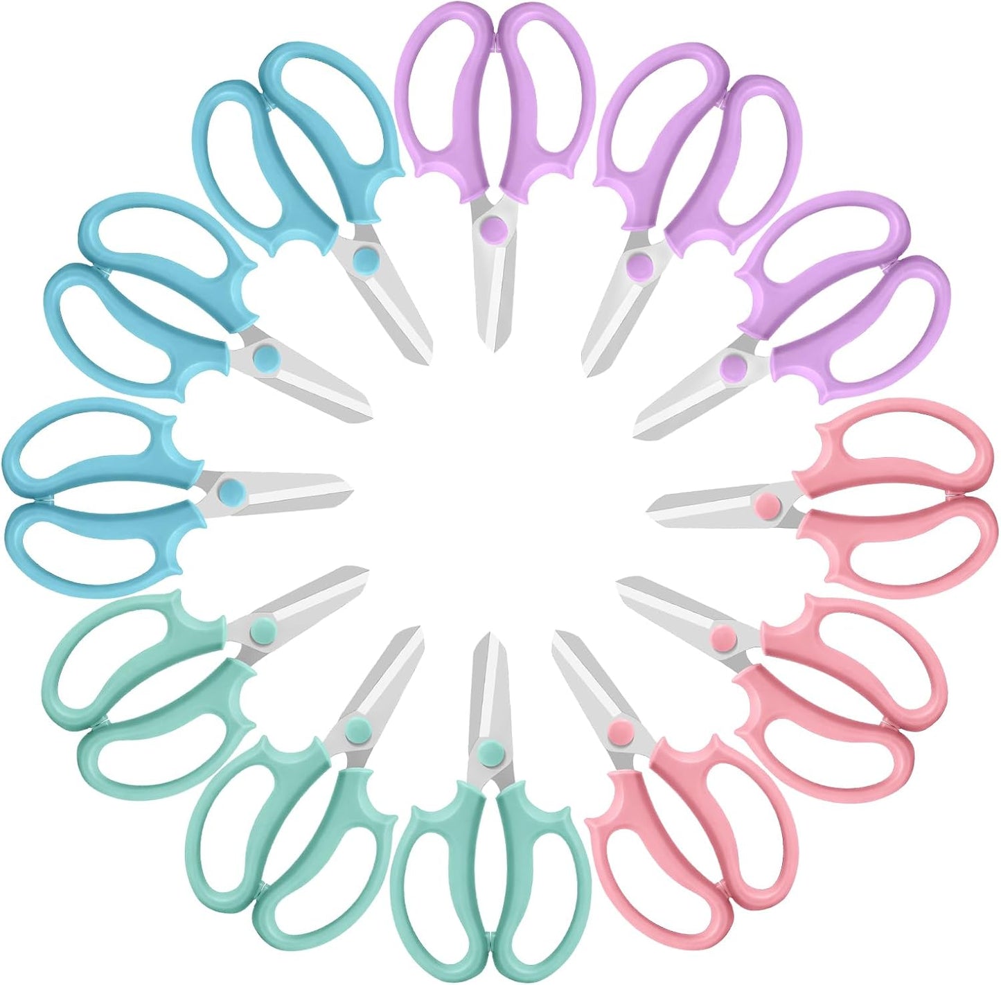 4PCS Flower Scissors, Premium Stainless Steel Garden Scissors
