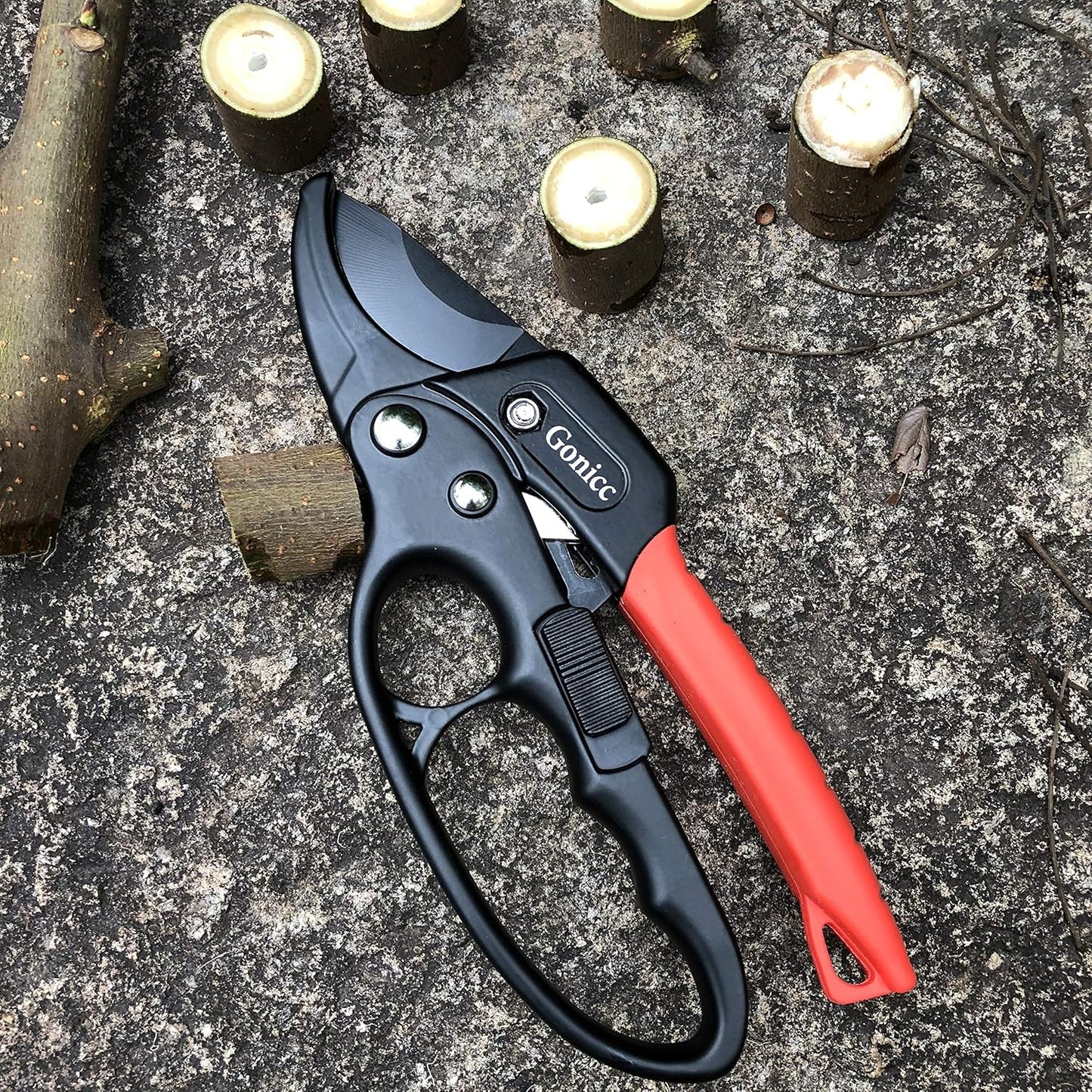 8" Professional Premium Bypass Titanium Pruning Shears(GPPS-1003)