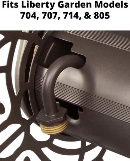 Replacement Elbow Connector for Wall Mounted Hose Reel #ELB0002