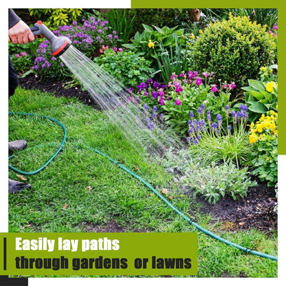6 Pcs Garden Hose Guides Steel Hose Stakes for Lawn Flower Bed