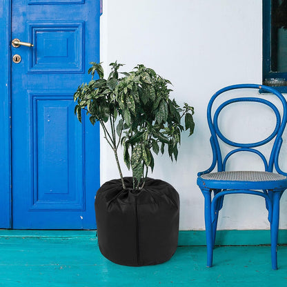 2PCS Plant Winter Protection Pot, Winter Plant Frost Protection Cover,16.9 * 19.2in Flower Pot Protection Bag for Winter Outdoor Fruit Trees Potted Plants Shrubs (2PCS)
