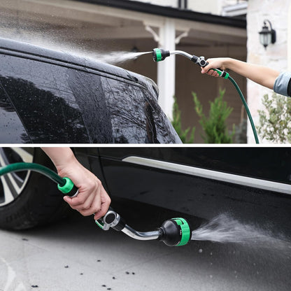 2-in-1 Watering Wand, Heavy Duty Metal Garden Hose Wand for Outdoor
