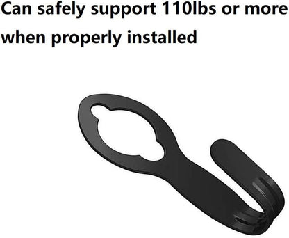 Garden Hose Hanger - Heavy Duty Metal Holder for 50ft/25ft Expandable Hose, Supports 110lbs - Portable Garage Storage