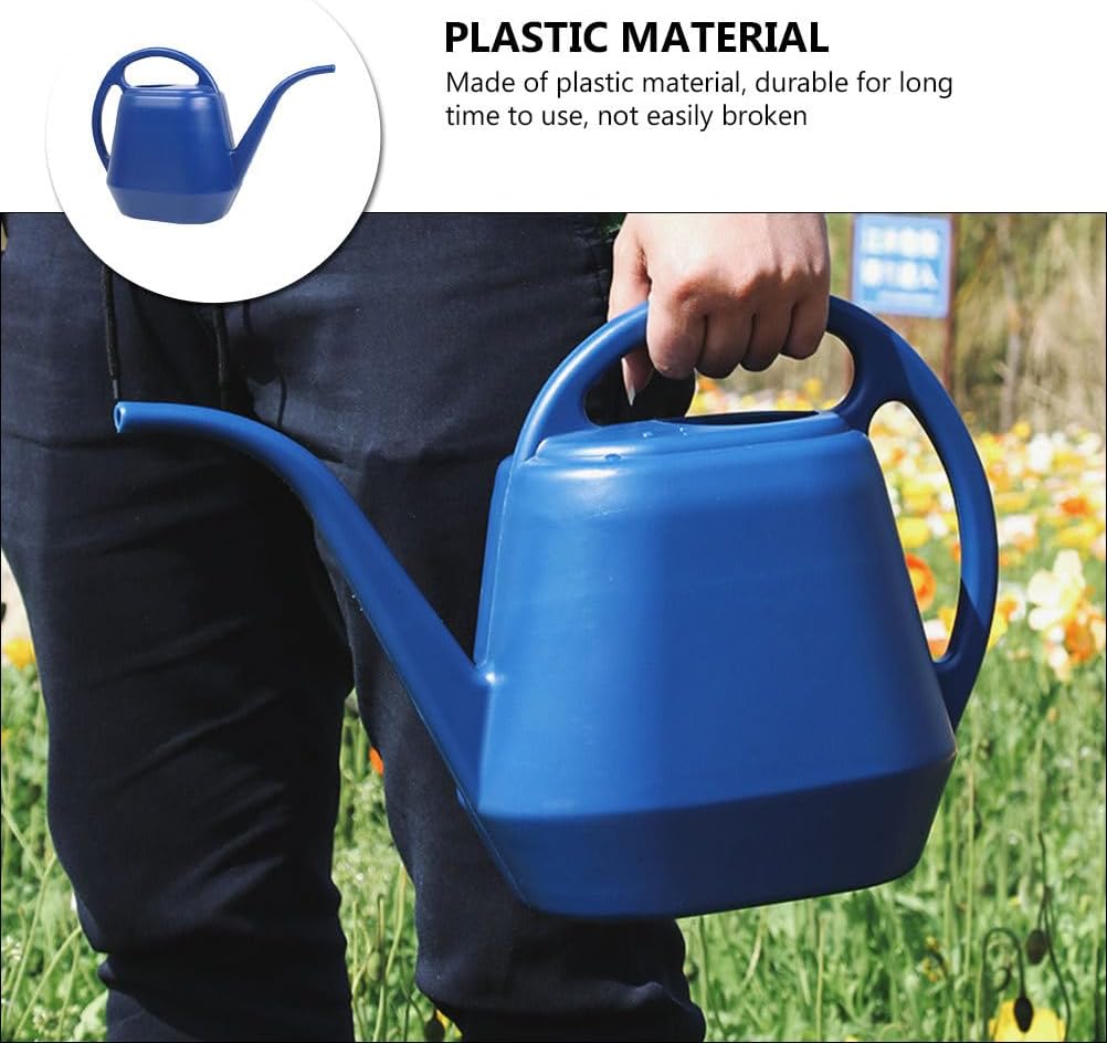 1 Gallon Plant Watering can Large Capacity Watering Bottle with Long Spout Indoor Watering can for Succulents Flowers Patio and Garden Plants 14.96 X 10.23 X 4.72 in