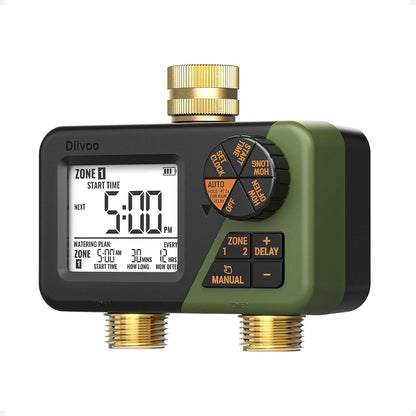 Brass Hose Timer, Programmable Garden Timers for Watering