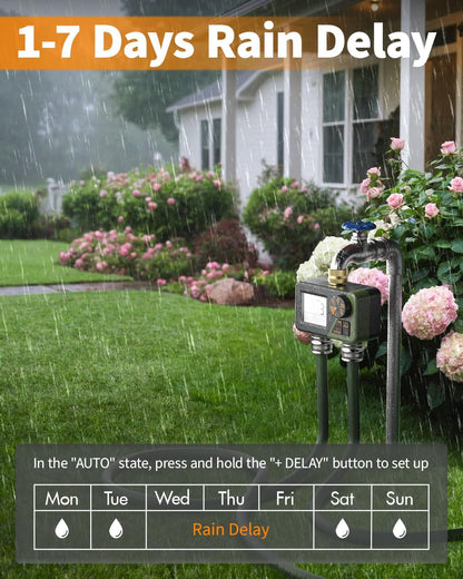 Brass Hose Timer, Programmable Garden Timers for Watering