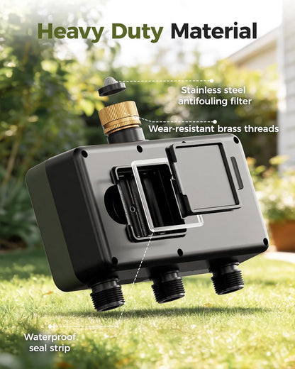 Brass Hose Timer, Programmable Garden Timers for Watering