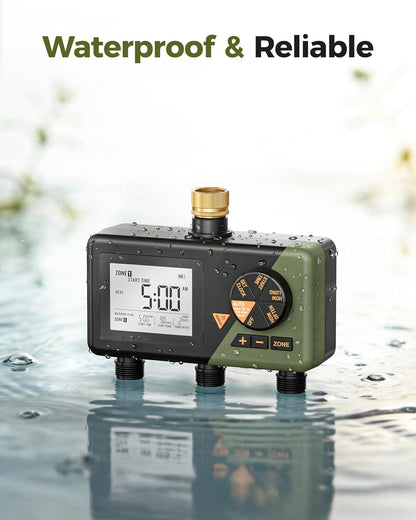 Brass Hose Timer, Programmable Garden Timers for Watering