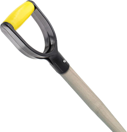 Plastic Shovel D Grip Handles, Red, 2 Pcs