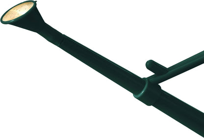 Indoor Plastic Watering Can | The HAWS Langley Sprinkler - One Pint | Pot Waterer | Fine Spray Rose | Recycled - Black