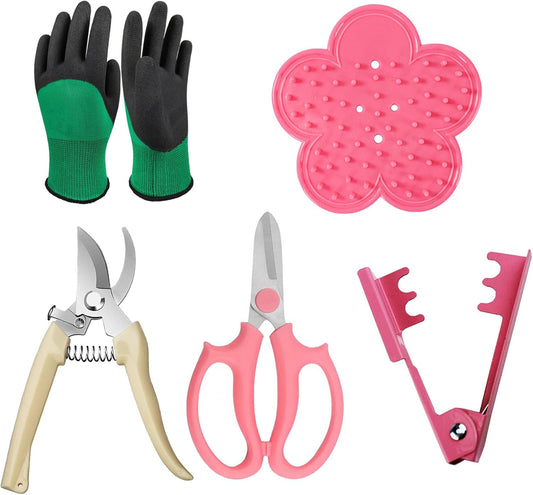 Flower Bouquet Accessories, Flower Scissors Rose Thorn Stripper Tool