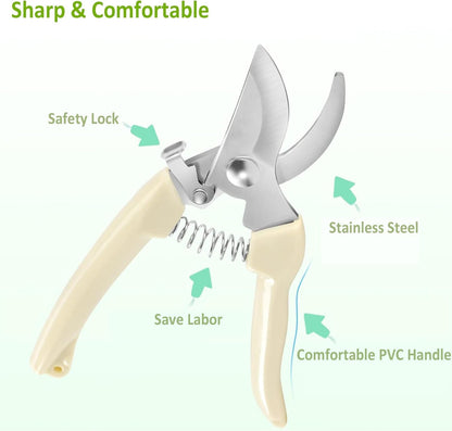 Flower Bouquet Accessories, Flower Scissors Rose Thorn Stripper Tool