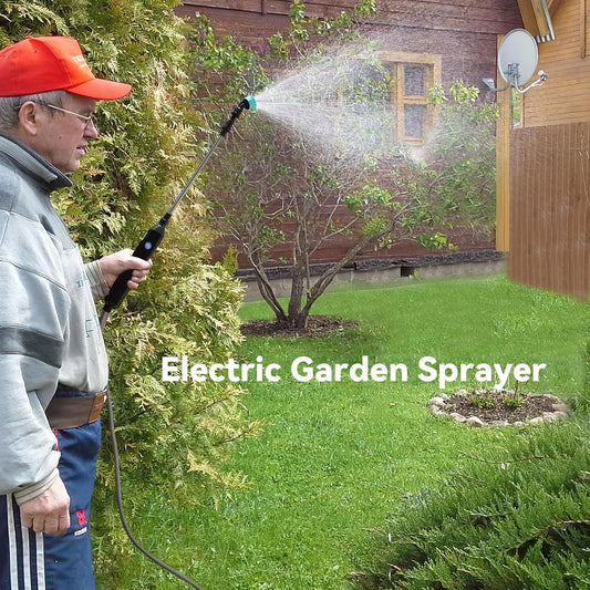 Electric Garden Sprayer, Portable Battery Powered Watering Wand