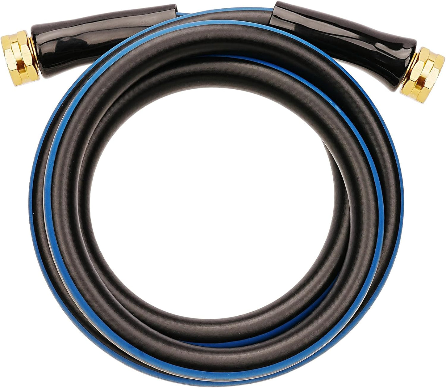 Short Garden Hose 1ft x 5/8",Rubber Leader Hose,Male to Female