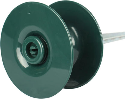 5 Packs Hose Guide, 7In Long Metal Spike with Heavy Duty Plastic Reel, Firmly Seated Water Hose Holder Spike Stand, Garden Plant Saver for Lawns, Yards, Gardens, 210429XA01-5-8643-1858400871