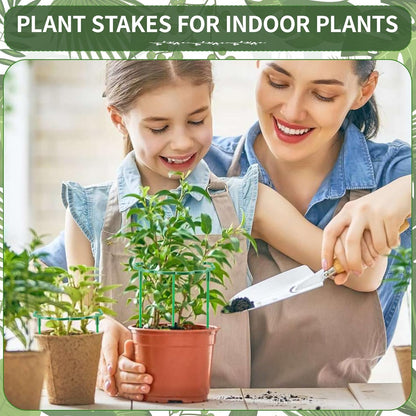 12 Pack Plant Support Stakes Sets - Versatile Plant Cages, Stackable Garden Flower Support， Small Plant Stakes for Indoor Plants,Tomato,Monstera, Peony, Hydrangea, Climbing Plants
