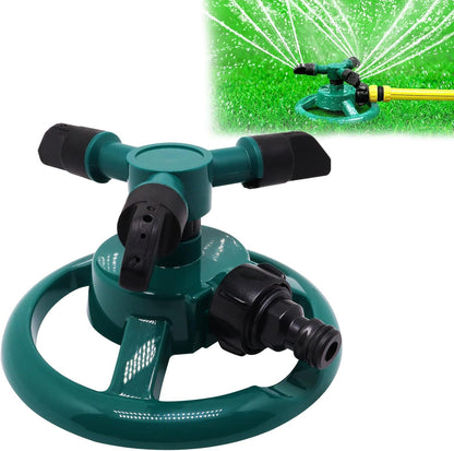 Sprinklers for Yard, Automatic 360° Rotating Lawn Sprinkler, Garden Water Sprinklers for Lawns, Large Area Coverage Lawn Irrigation System, Yard Sprinkler for Lawns and Gardens Plant, 1Pcs