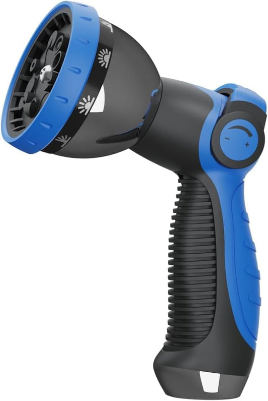 Heavy-duty Garden Hose Reel Nozzle, Blue