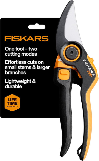 SoftGrip Bypass Pruning Shears, 5/8" Cut Capacity Garden Clippers