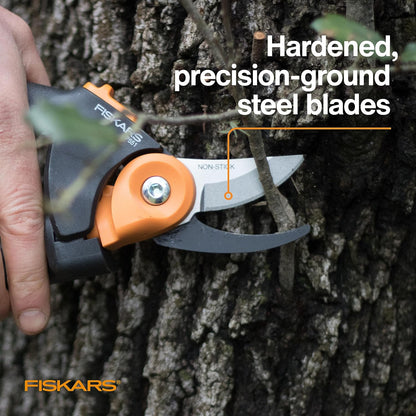 SoftGrip Bypass Pruning Shears, 5/8" Cut Capacity Garden Clippers
