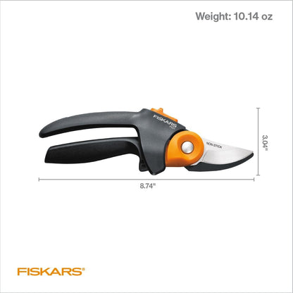 SoftGrip Bypass Pruning Shears, 5/8" Cut Capacity Garden Clippers