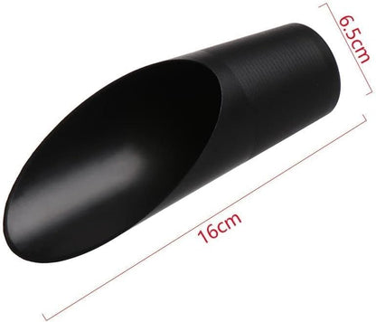 Baolaili Bonsai Soil Scoops, Plastic Garden Soil Scoops, Black, Classic, Ergonomic Grip