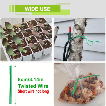 Garden Stakes Kit: 15Sets Fiberglass Plant Sticks Supports & Accessories for DIY 4ft, 5ft, 6ft, 7ft Stakes for Tomato, Vegetables, Indoor & Outdoor Gardening Supplies (15)