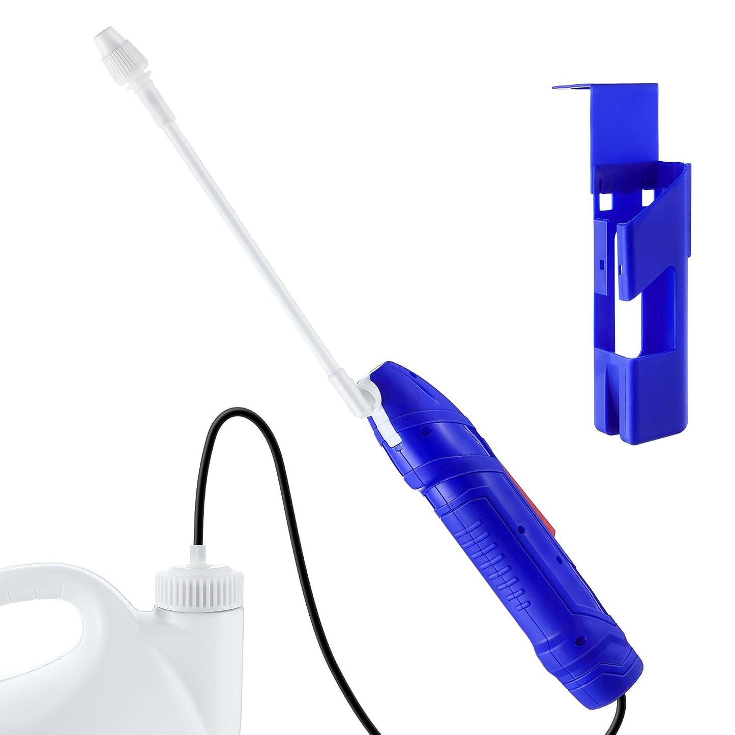 Qualirey Battery Powered Sprayer Wand, 38mm Cap for 1 Gallon Jugs