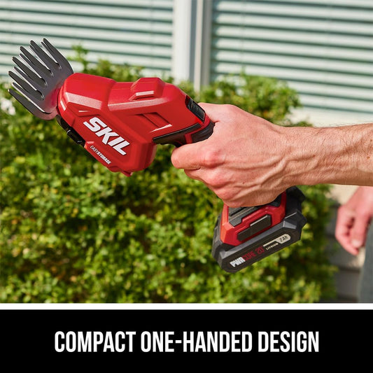 PWR CORE 20 20V Shear & Shrub 2-in-1 Kit Including 2.0Ah Battery and Charger -GH1000B-11