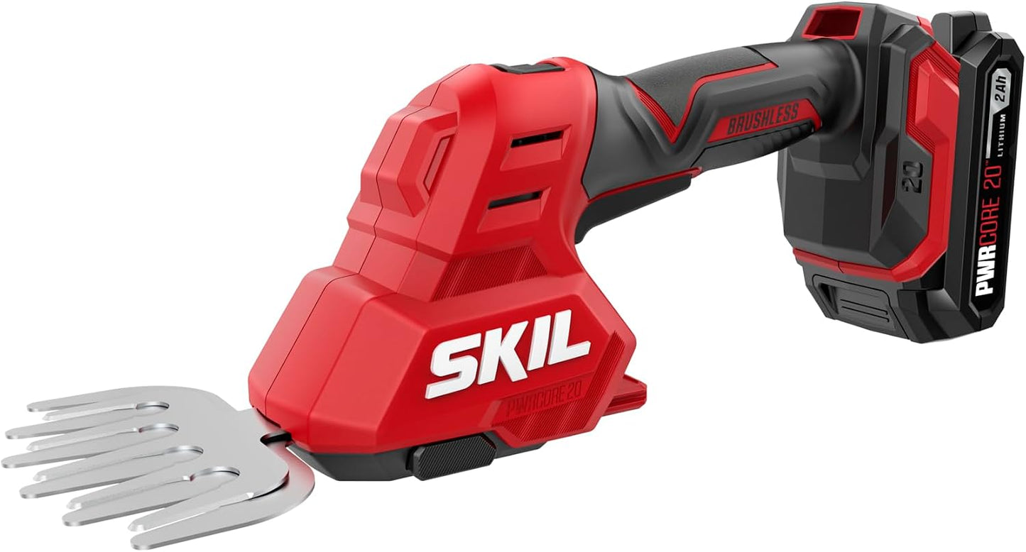 PWR CORE 20 20V Shear & Shrub 2-in-1 Kit Including 2.0Ah Battery and Charger -GH1000B-11