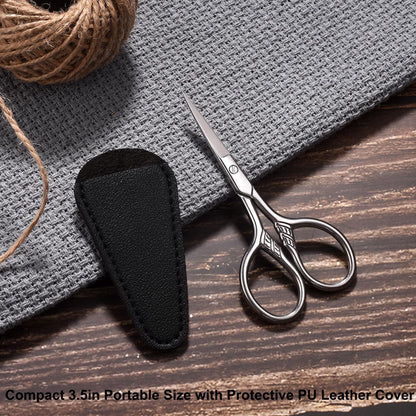 Small Precision Scissors, 3.5in Beauty Grooming Kit