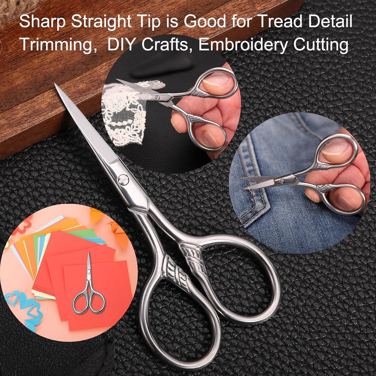 Small Precision Scissors, 3.5in Beauty Grooming Kit