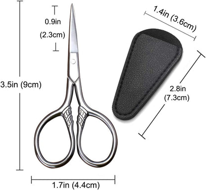 Small Precision Scissors, 3.5in Beauty Grooming Kit